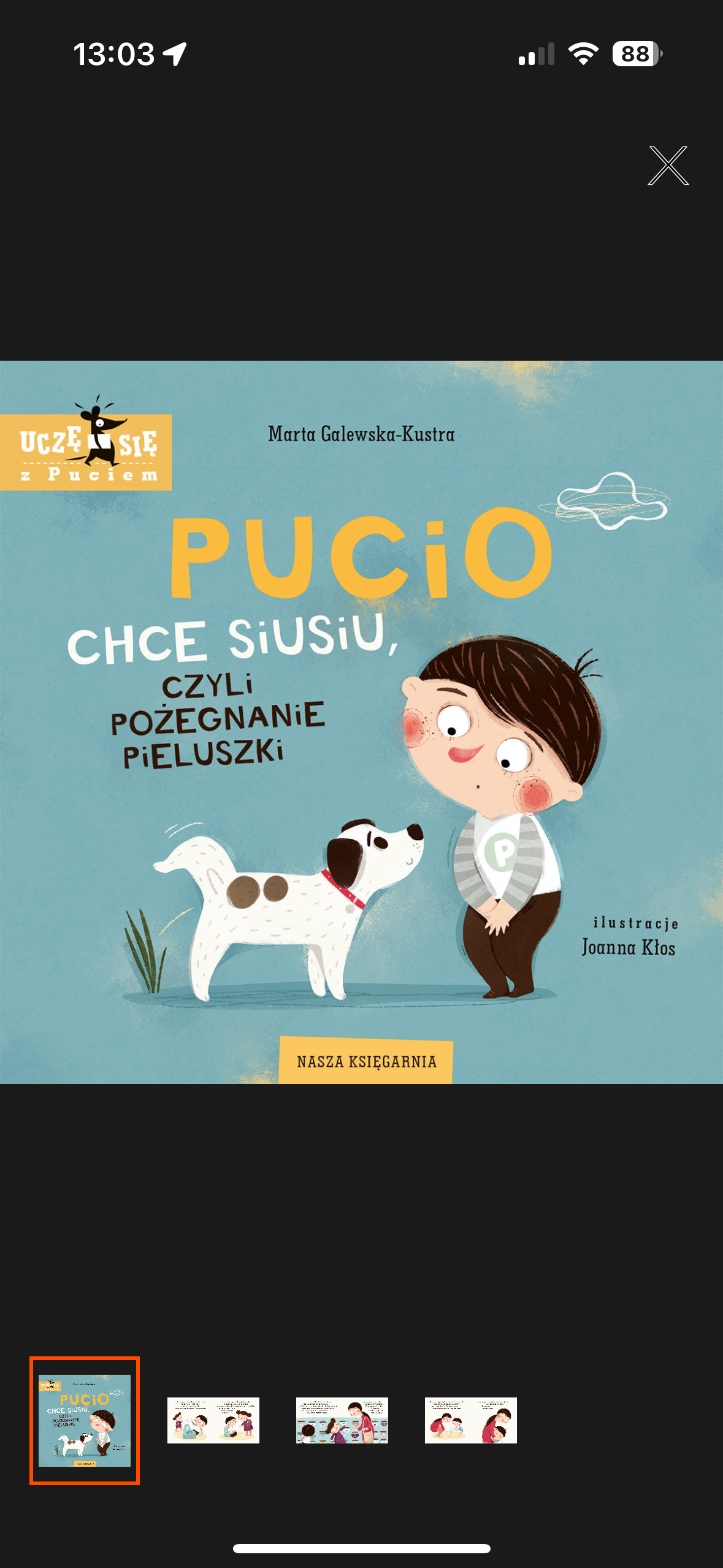 Pucio chce siusiu 